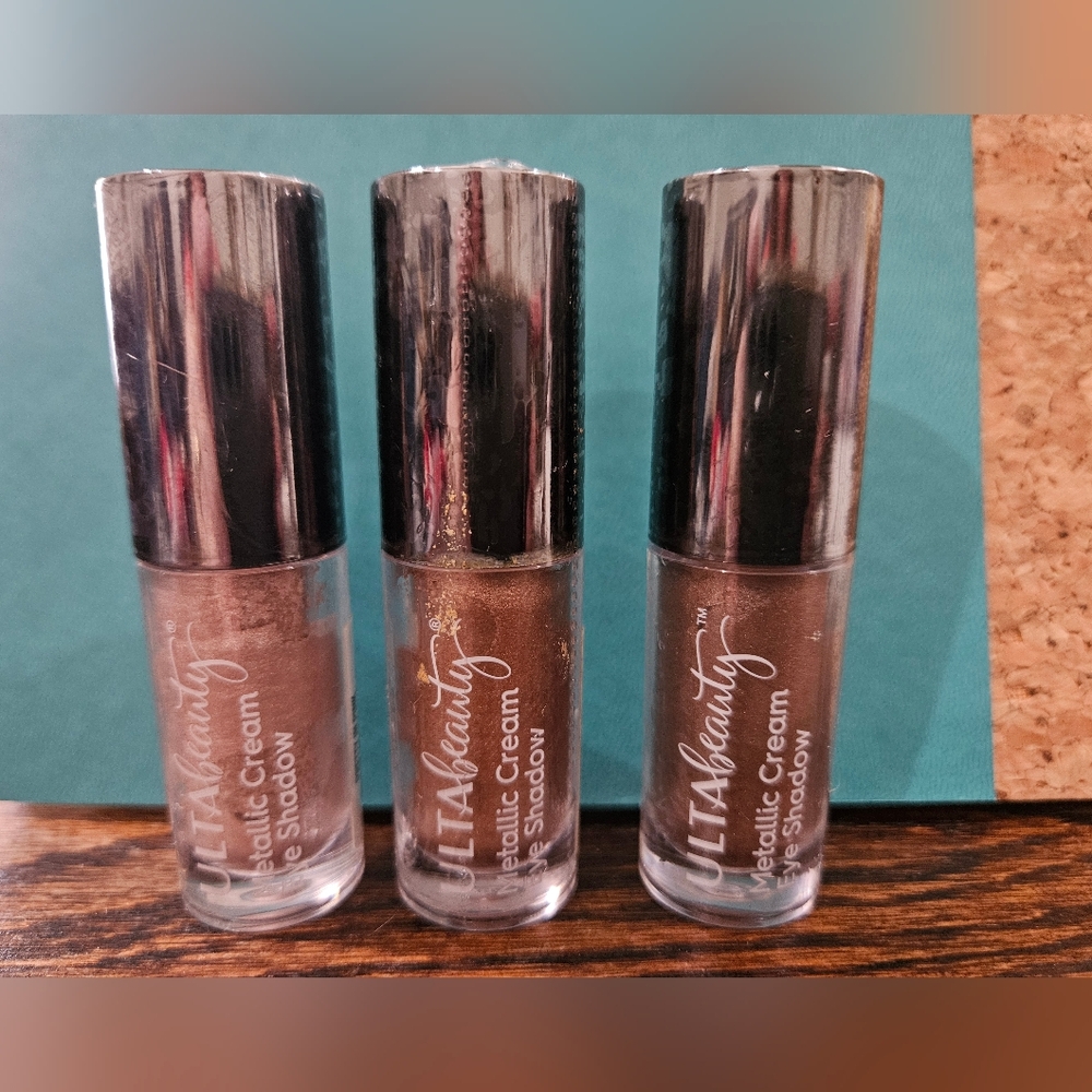 Ulta Beauty 3 Metallic Cream Eyeshad9ws